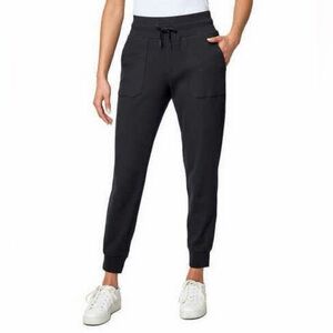 Mondetta | Women’s Ribbed Lounge Jogger Pants | Black | XS